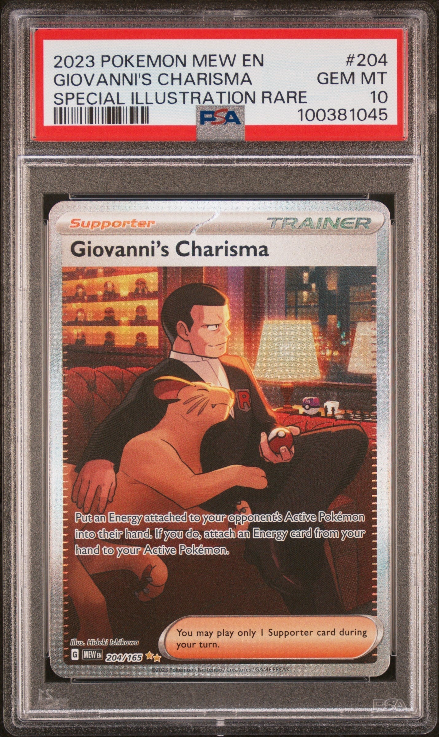 Giovanni's Charisma SIR PSA 10