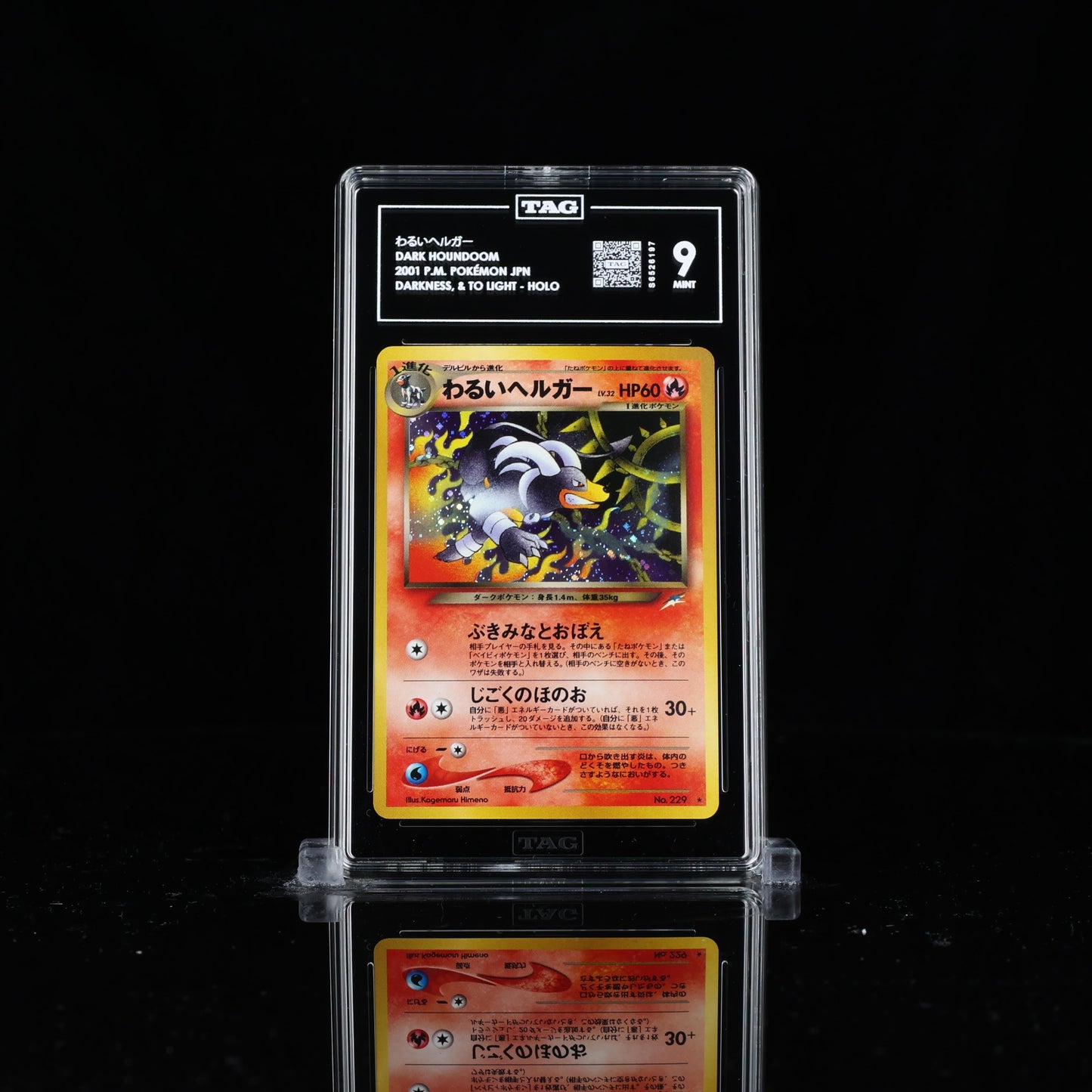 Houndoom TAG 9 Darkness to Light Japanese