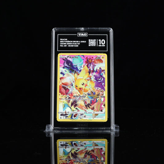 Pikachu SR 160/159 TAG 10