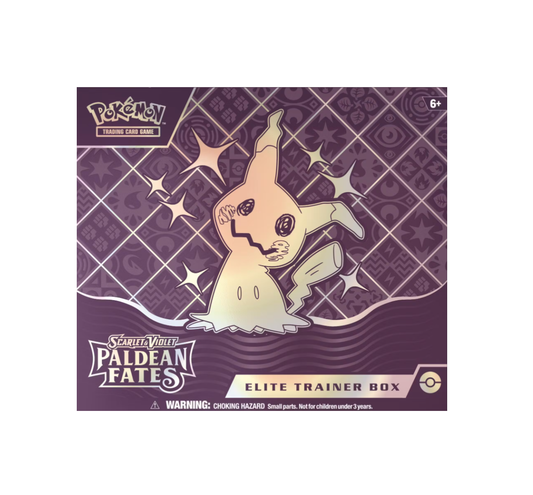Pokémon TCG: Scarlet and Violet 4.5 Paldean Fates Elite Trainer 10-Box Case