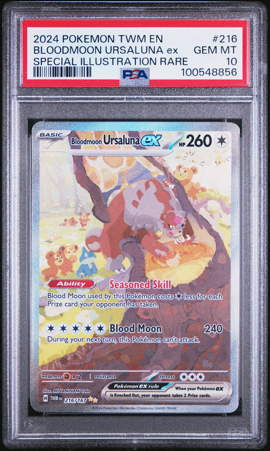 Bloodmoon Ursaluna Ex SIR PSA 10