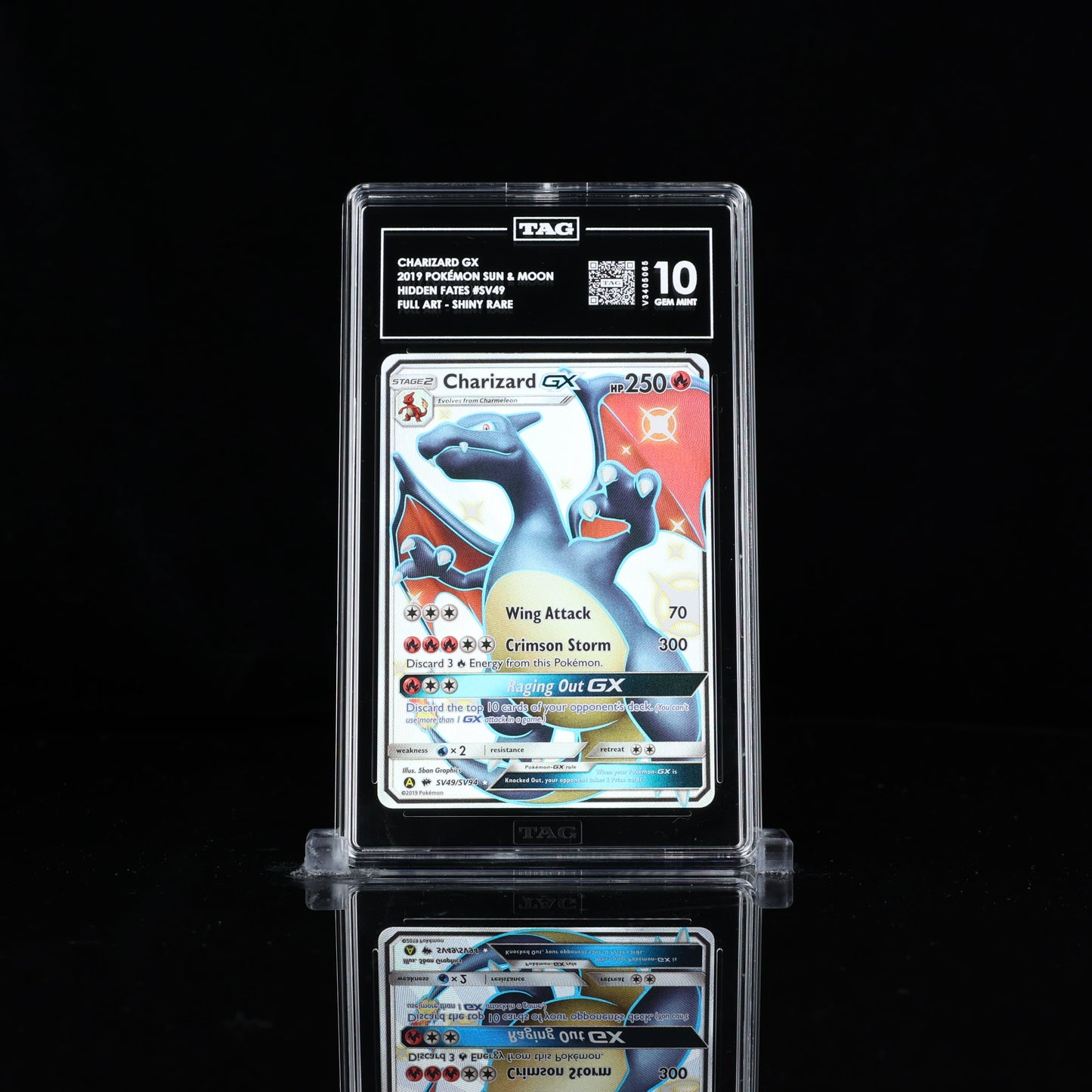 Charizard GX SV49 TAG 10